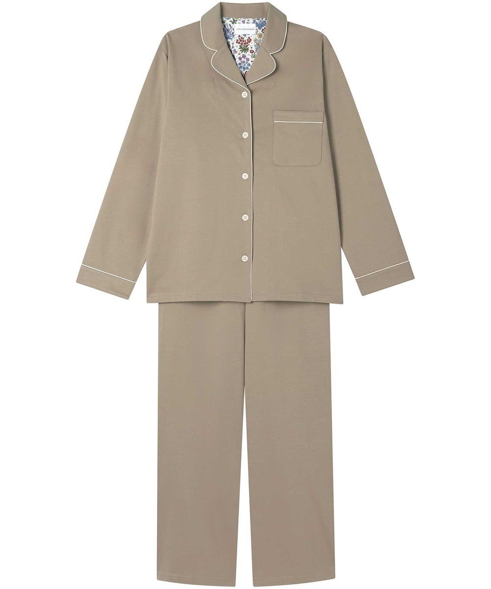 une nana cool 【綿100%】72/2 メガハイゲージパジャマ MADE WITH LIBERTY FABRIC 