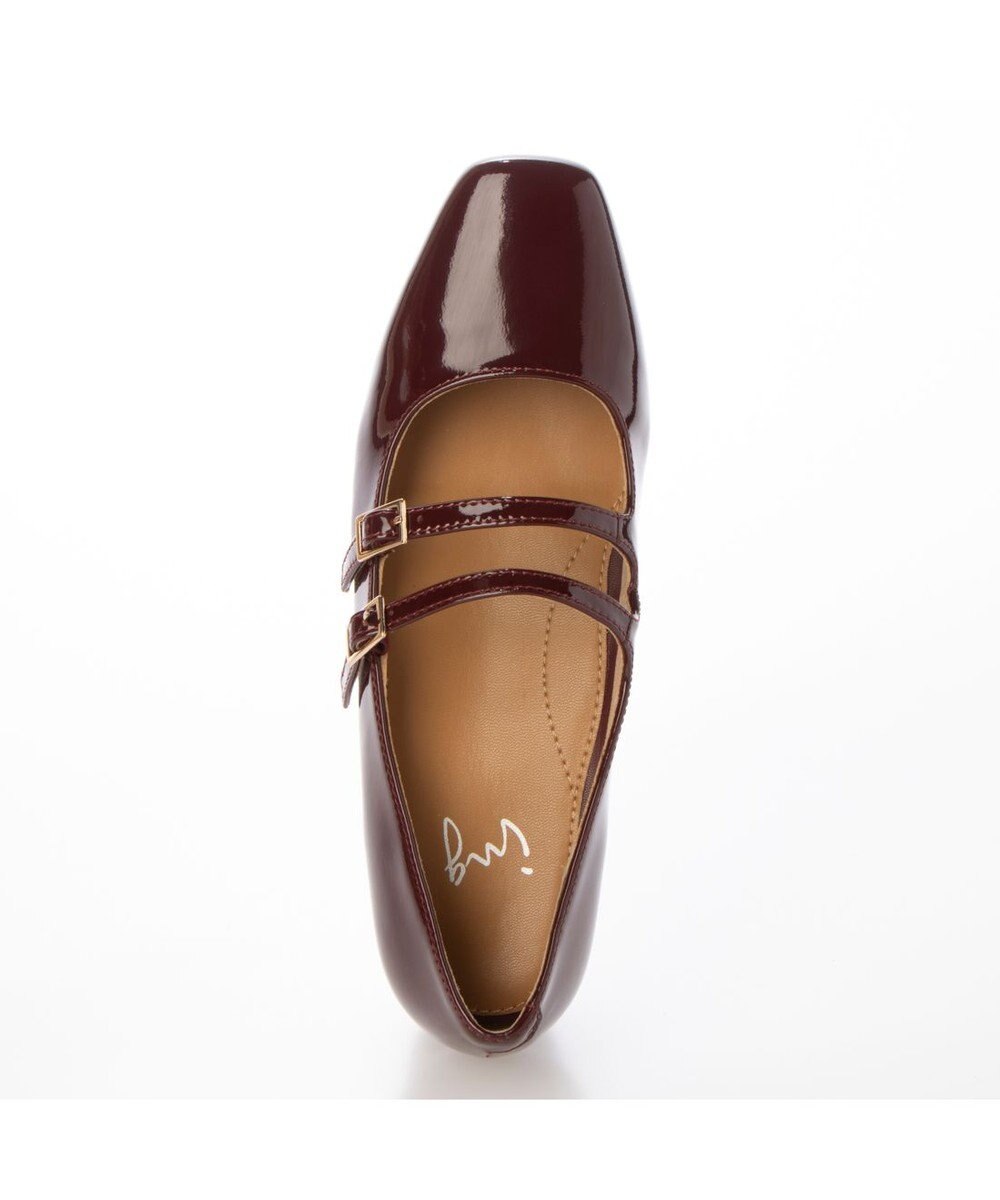 ing <ing>ダブルベルトメリージェーンパンプス 