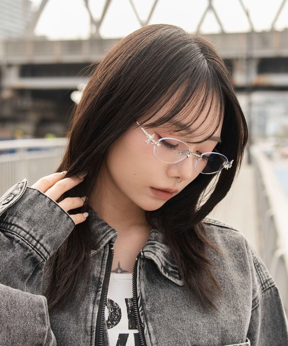 WEGO チャームリムレスアイウェア 