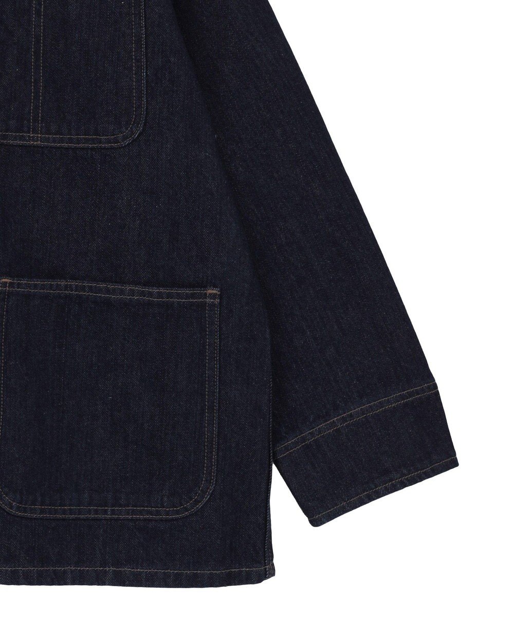 AMERICAN HOLIC ノーカラーデニムカバーオール 