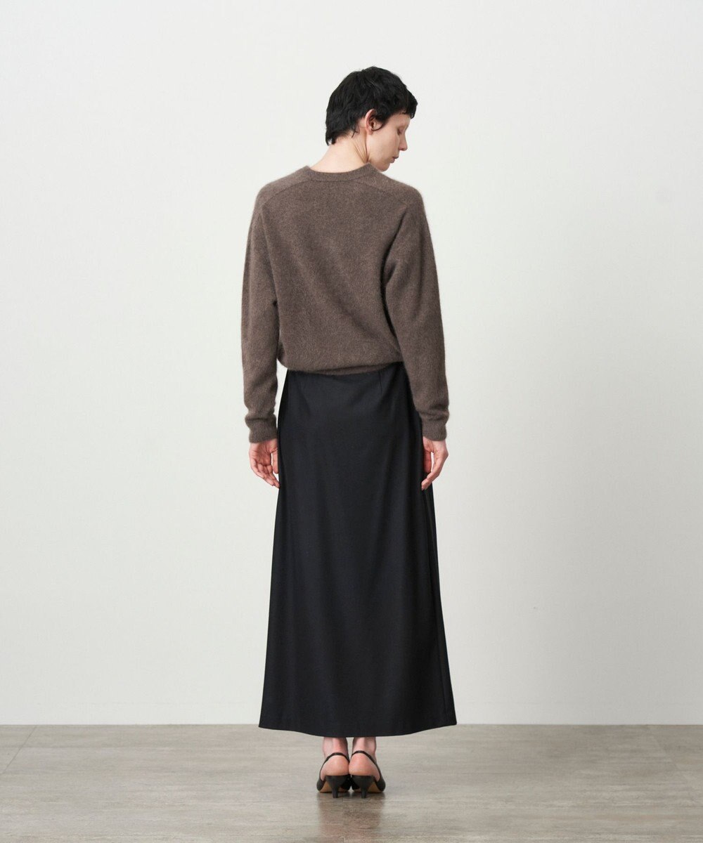 ATON ROYAL FUR CASHMERE | Vネックセーター 