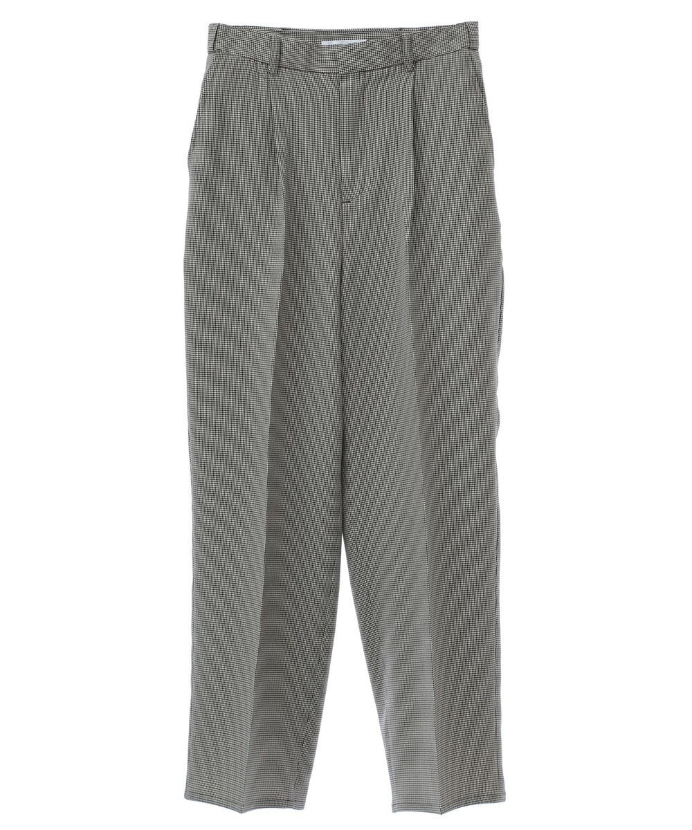 Green Parks きれいシルエットパンツ（ワイドストレート／柄） 