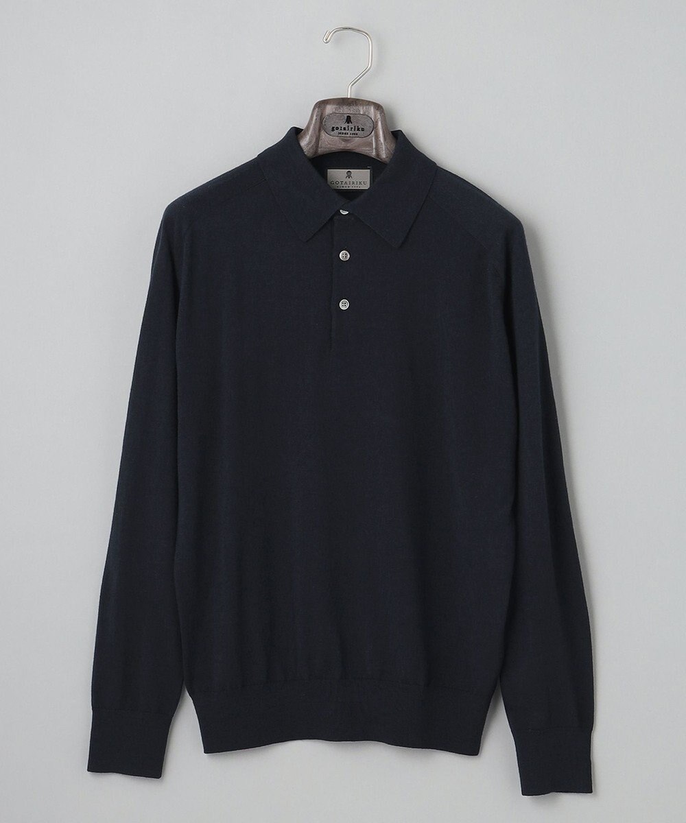 GOTAIRIKU ハイゲージ＿ニットポロ 