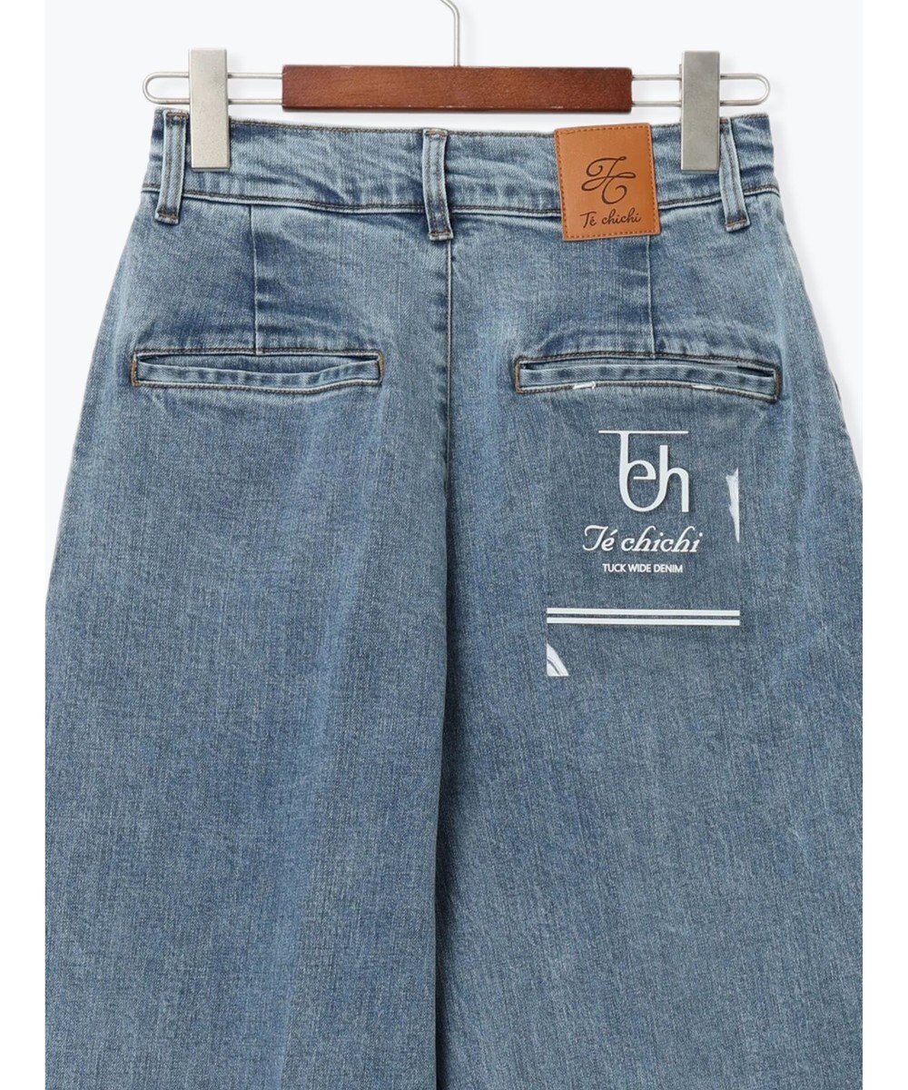 Te chichi ワイドデニムパンツ 