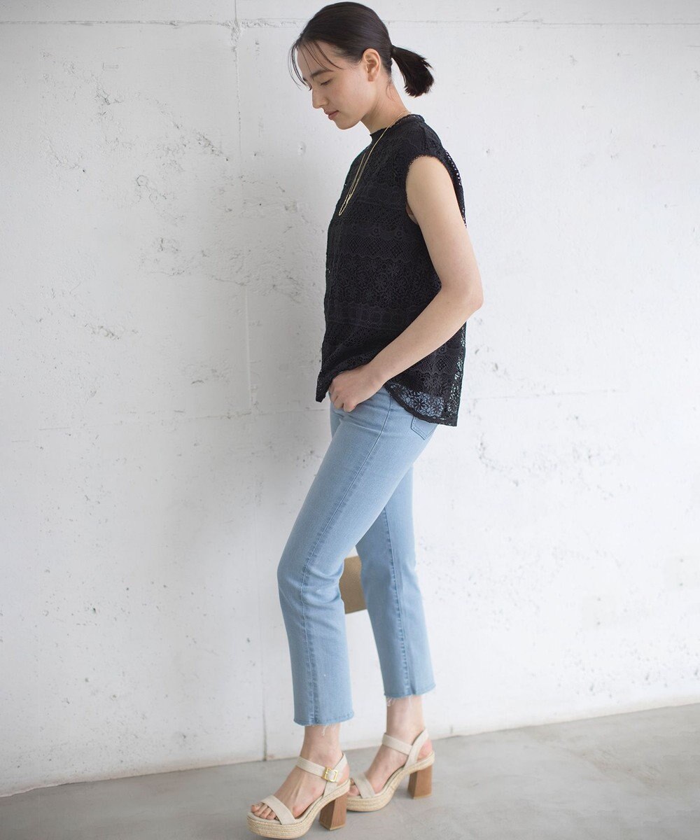 組曲 ミッドデニム パンツ 