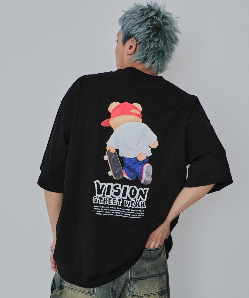 WEGO 【ユニセックス着用ITEM/MLサイズ展開】別注VISIONベアグラフィックT（SS） 