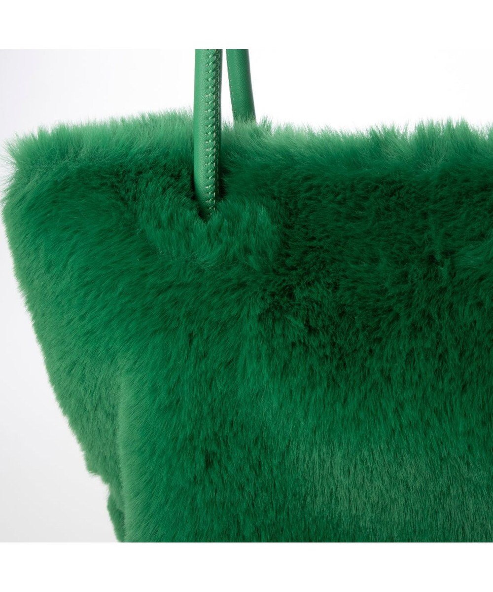 UNBILLION カシュカシュ cachecache / フェイクラビットハトメトートバッグ 