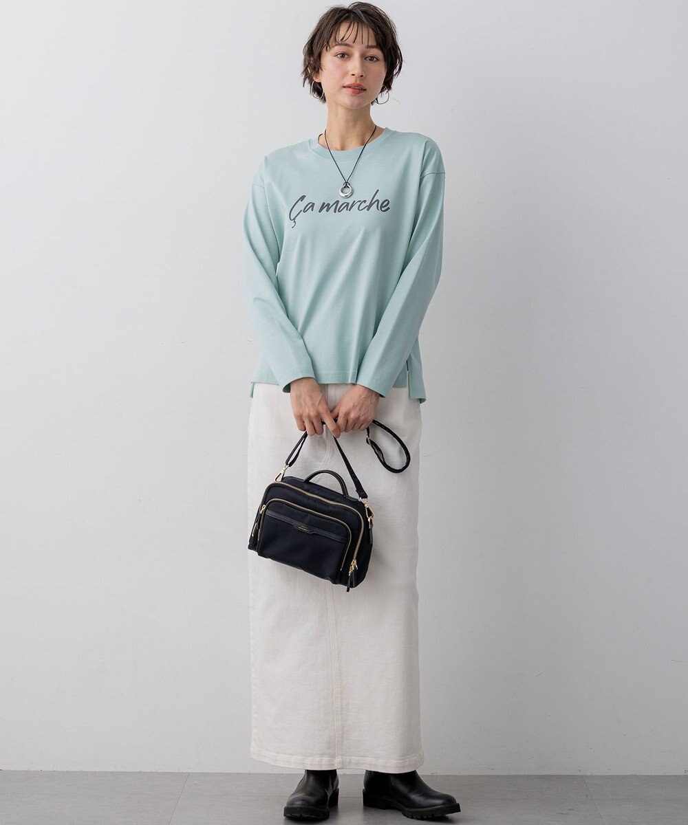 23区 【先行予約】Ca marche ロゴ ロングTシャツ 