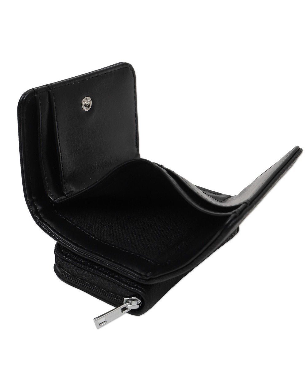 WEGO シンプルフラップミニウォレット 