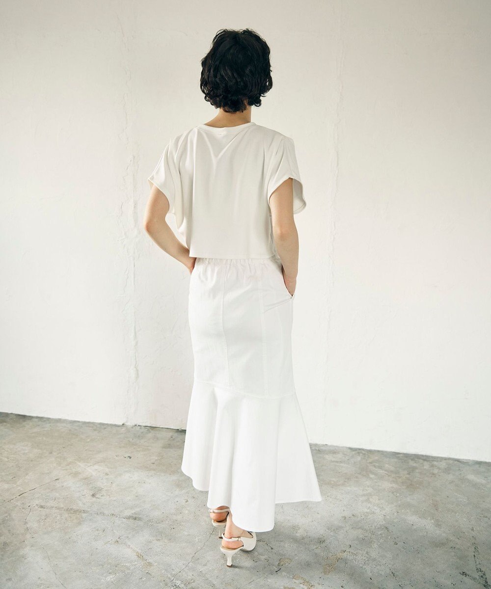 GRACE CONTINENTAL ミディマーメイドスカート 