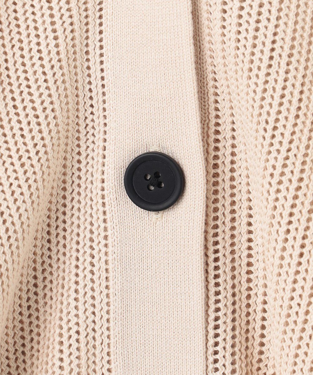 UNFILO メッシュニット カーディガン 