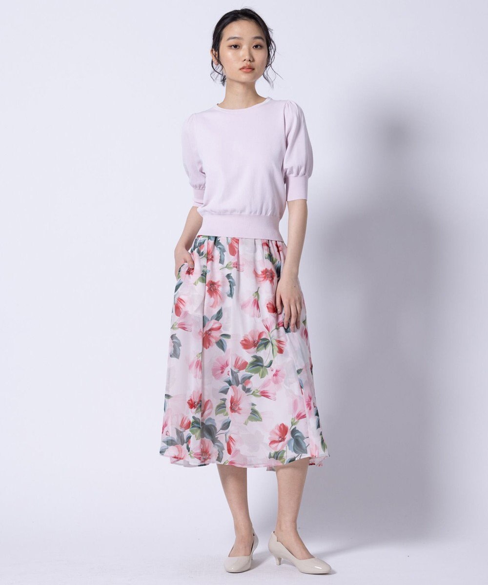 TOCCA 【洗える・消臭】FULL BLOOM PEONY SKIRT スカート 
