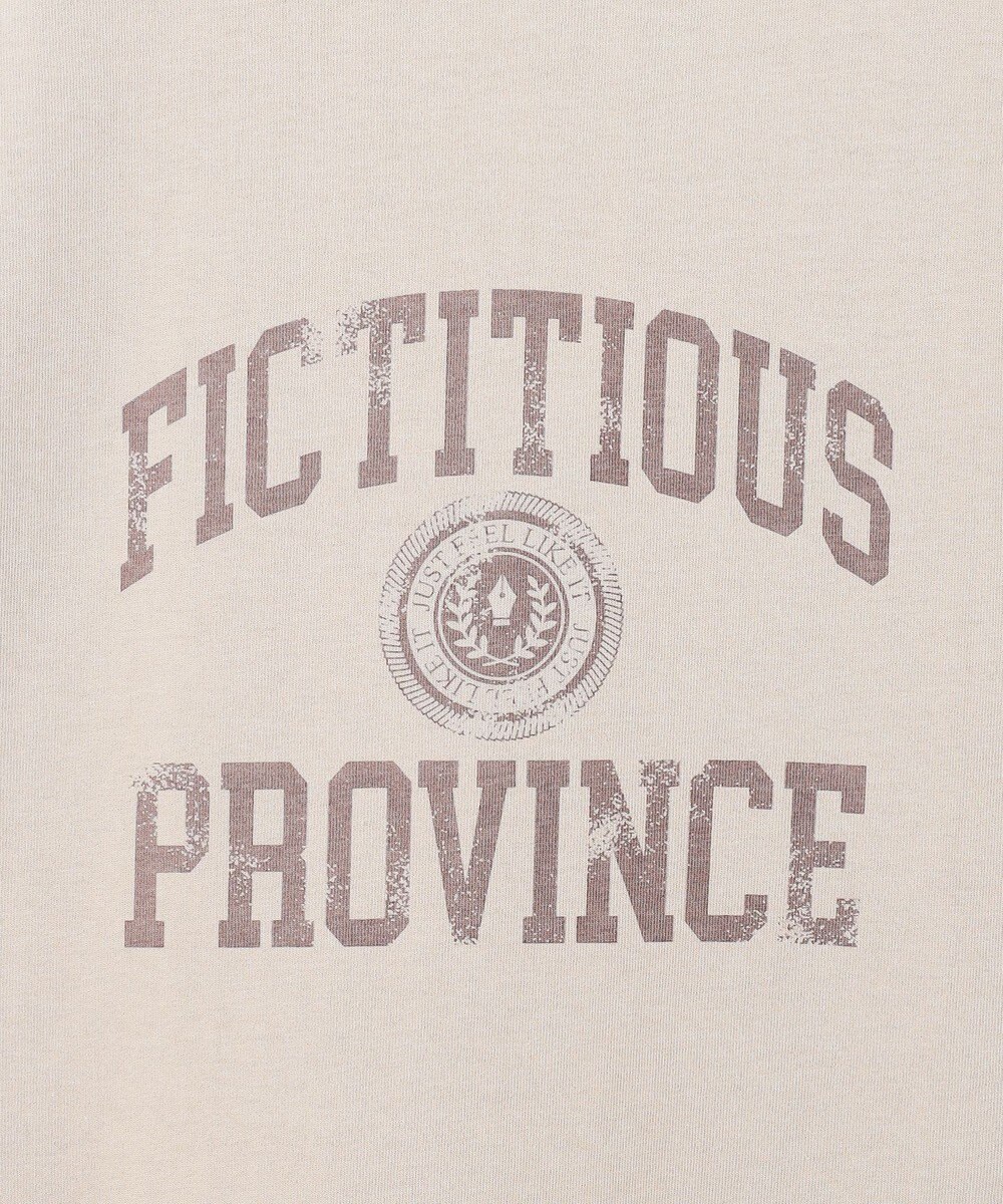 23区 S 【SLOW/一部店舗限定】MVSコットン ヴィンテージ風 ロゴTEE 