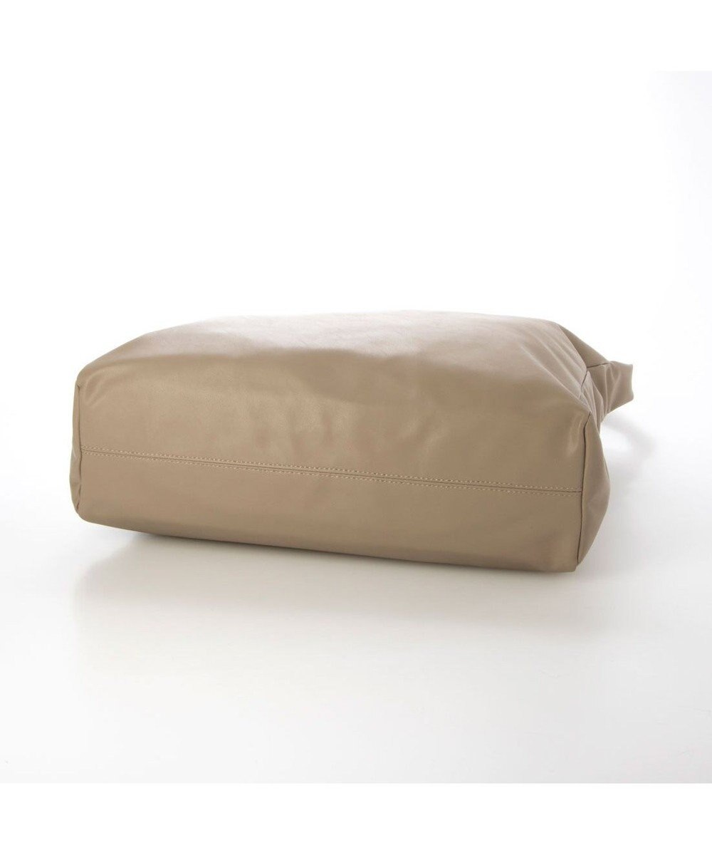 UNBILLION カシュカシュ cachecache / ソフト合皮スクエアホーボーショルダーバッグ 