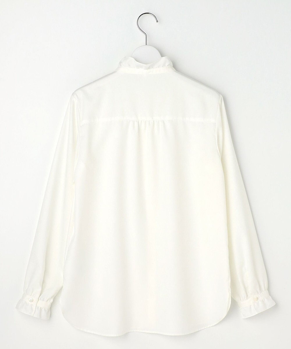 J.PRESS LADIES フルダルスパンマイクロピーチ ブラウス 