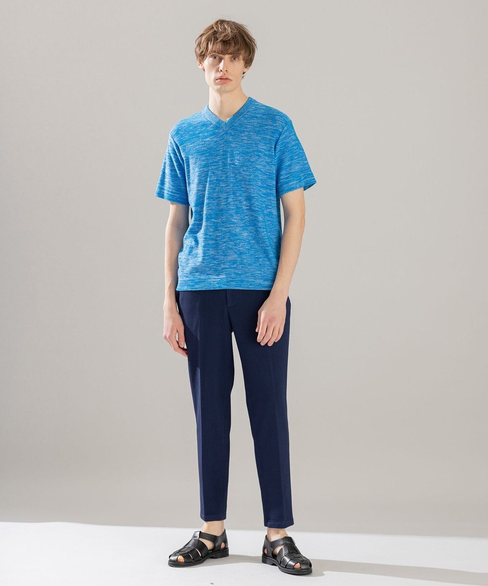 JOSEPH HOMME シャイニースラブブークレ ニットTシャツ 