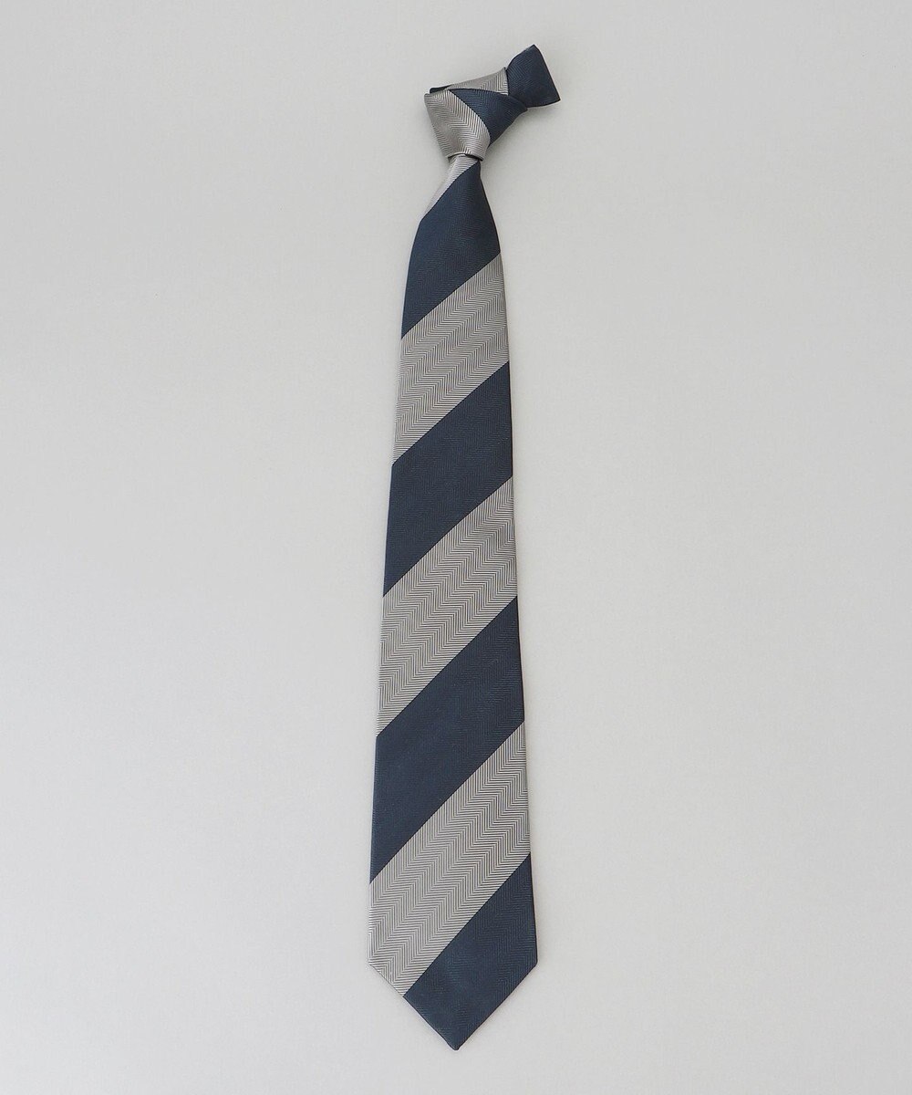 GOTAIRIKU GOTAIRIKU別注【日本製】シルク ネクタイ_ストライプ 