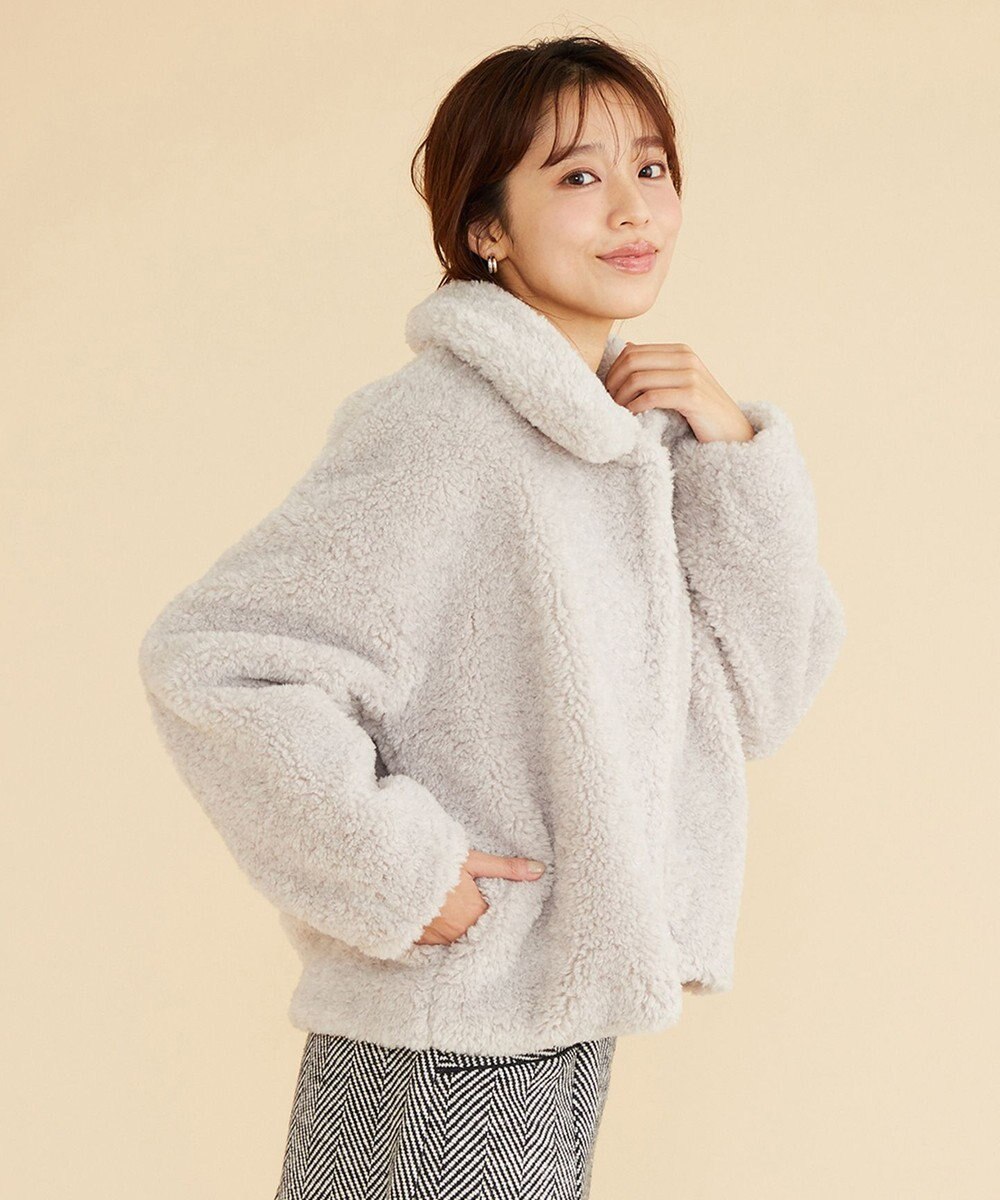 Feroux 【古畑星夏さん着用】ボア ブルゾン 