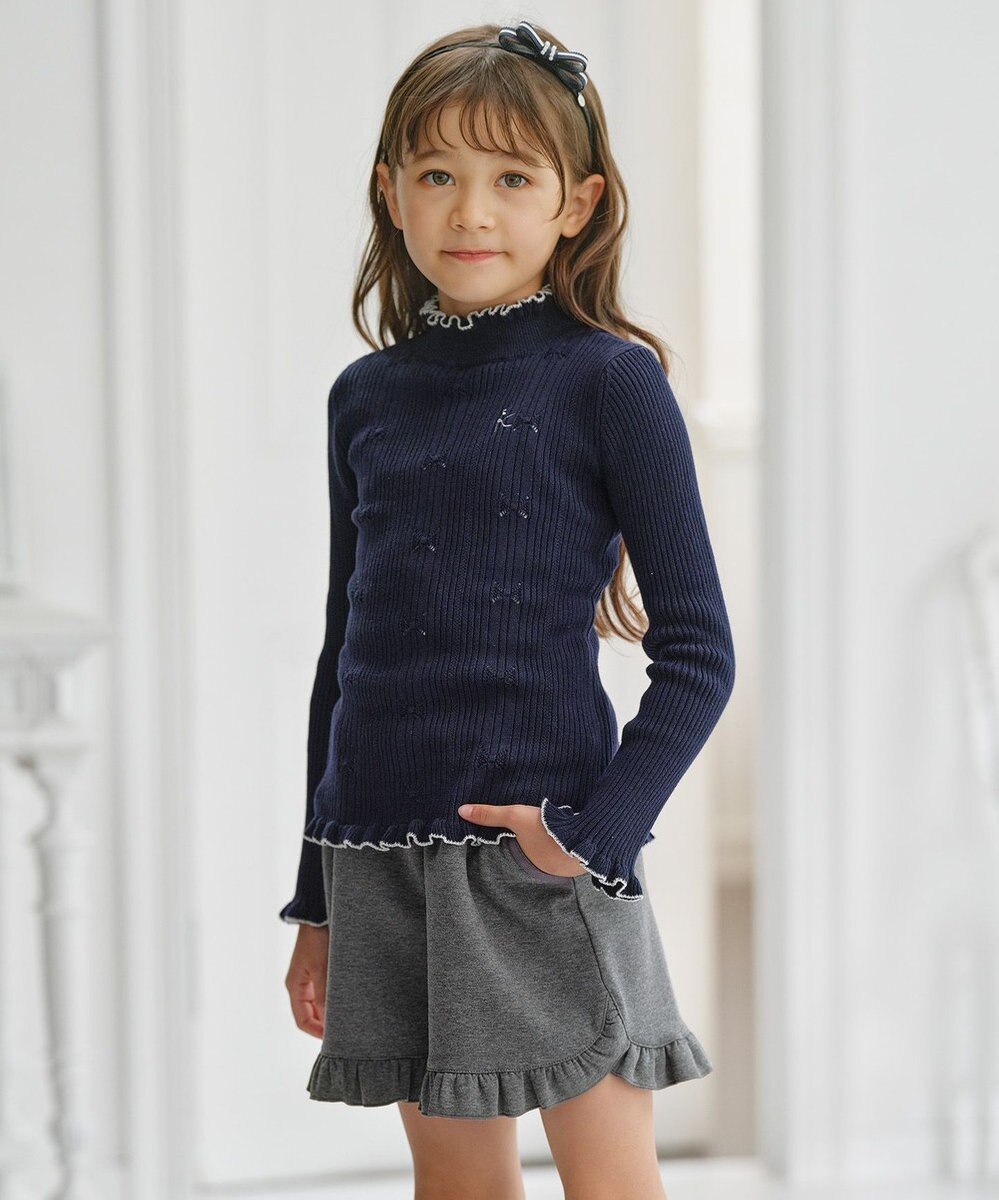 組曲 KIDS 【110-140㎝】リブニット 