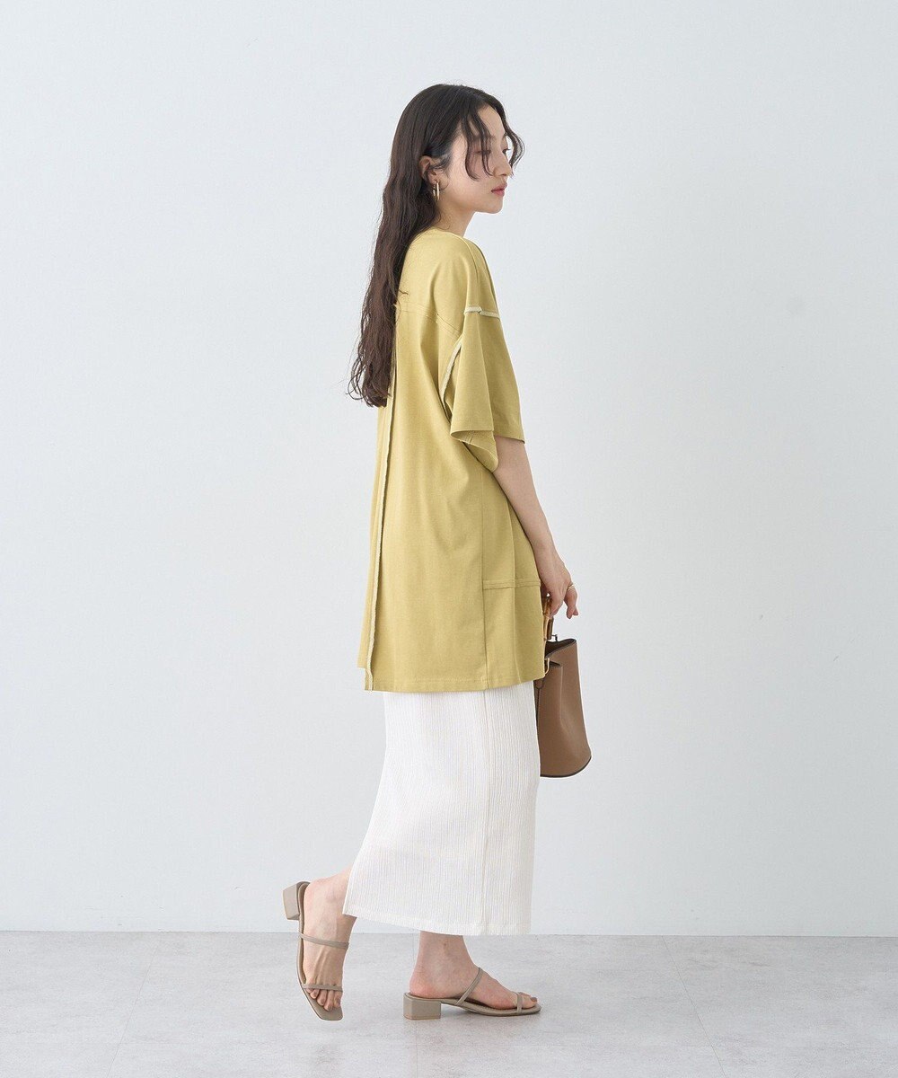 earth music&ecology 選べる丈カットナロースカート 