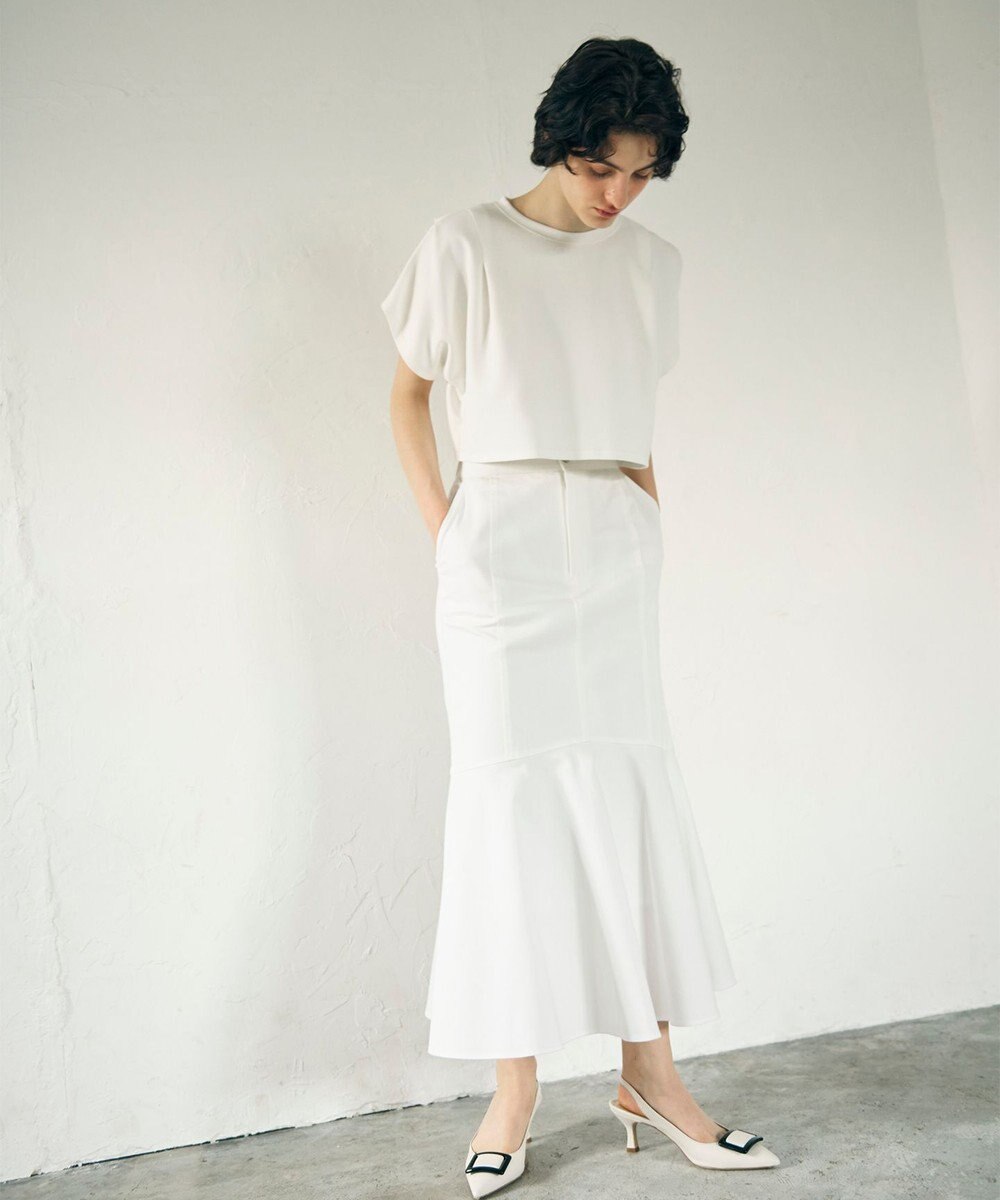 GRACE CONTINENTAL ミディマーメイドスカート 