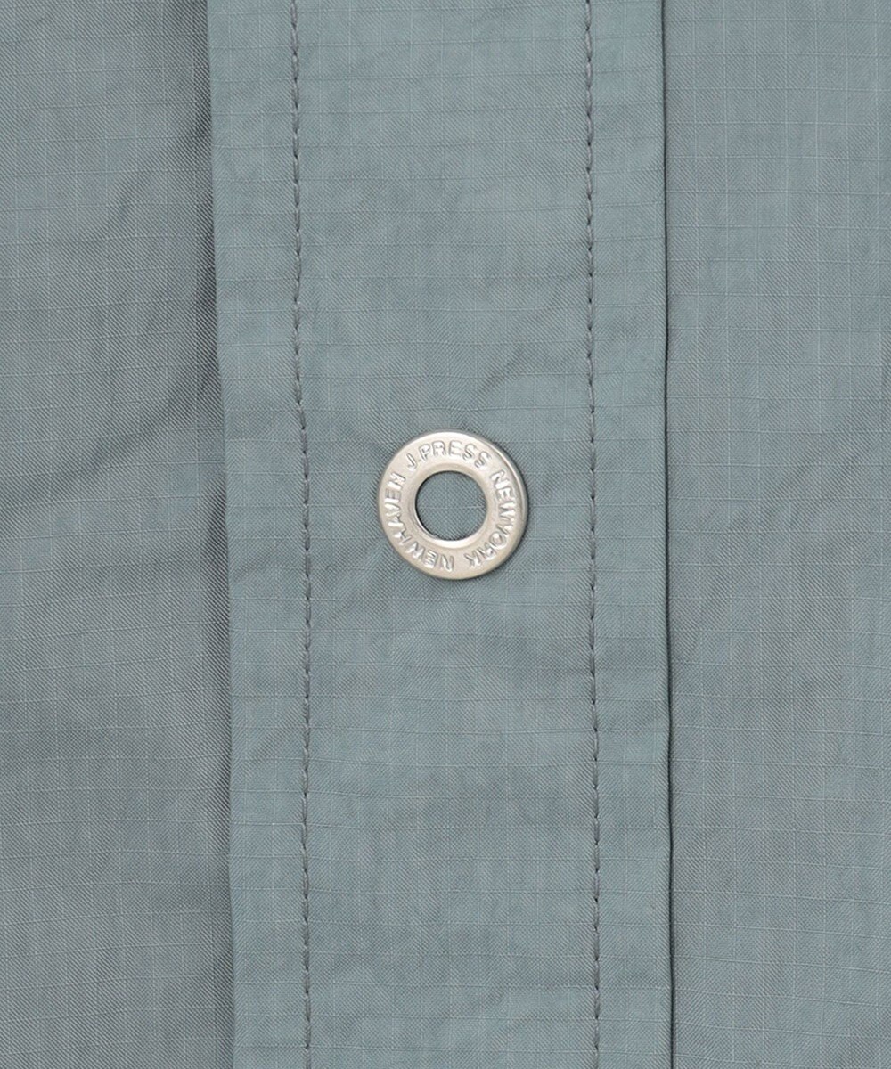 J.PRESS MEN ナイロンリップレギュラーカラー シャツブルゾン 