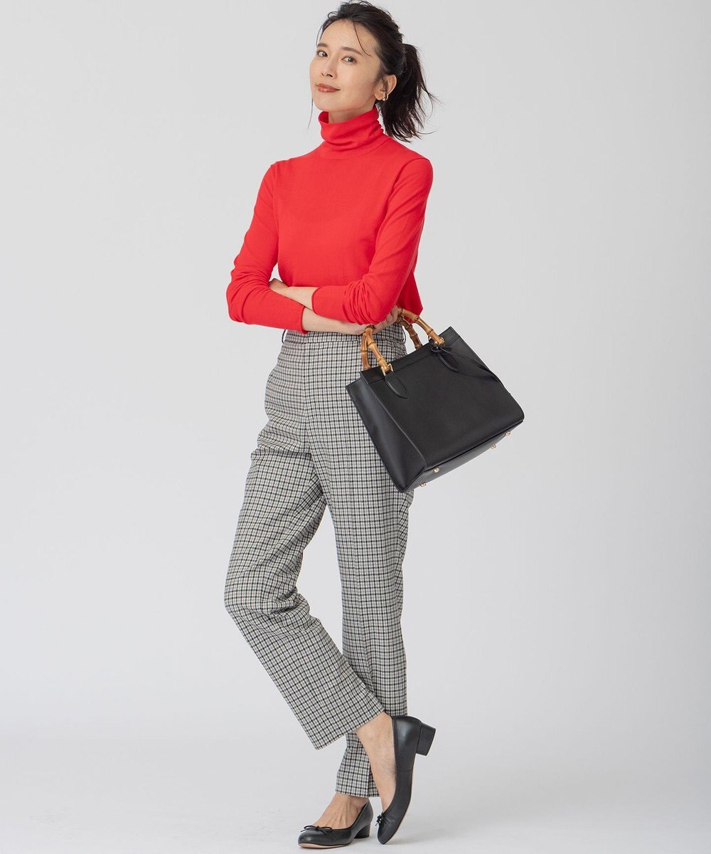 23区 【CLASSY.1月号掲載】スムージーコットン シアー ニット 