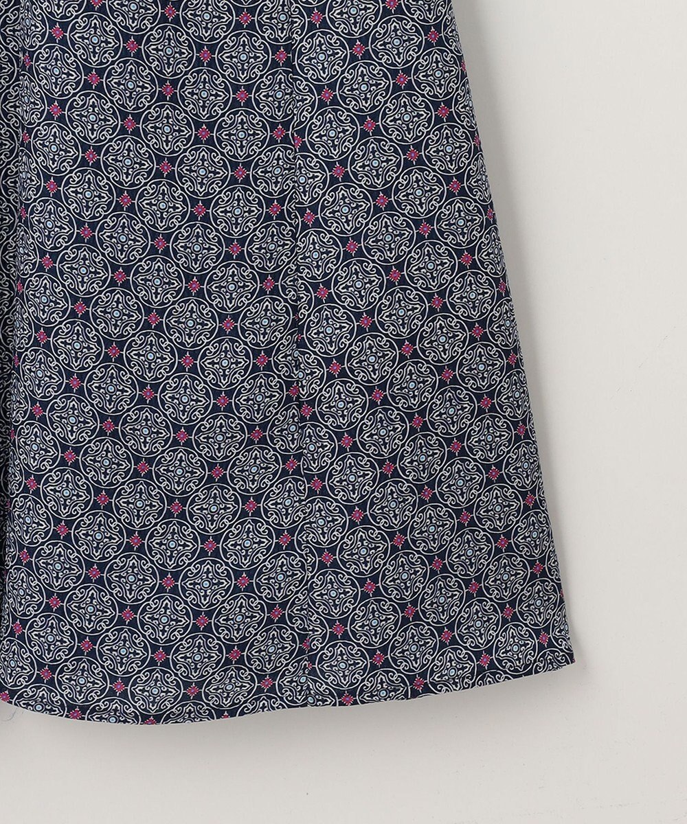 自由区 【洗える・XSサイズあり】アラベスクプリント  ワンピース 