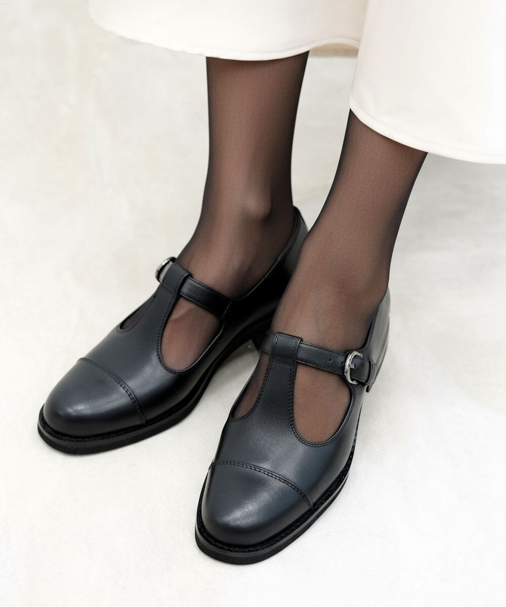 APOM イタリアンカーフ Tストラップシューズ 30 