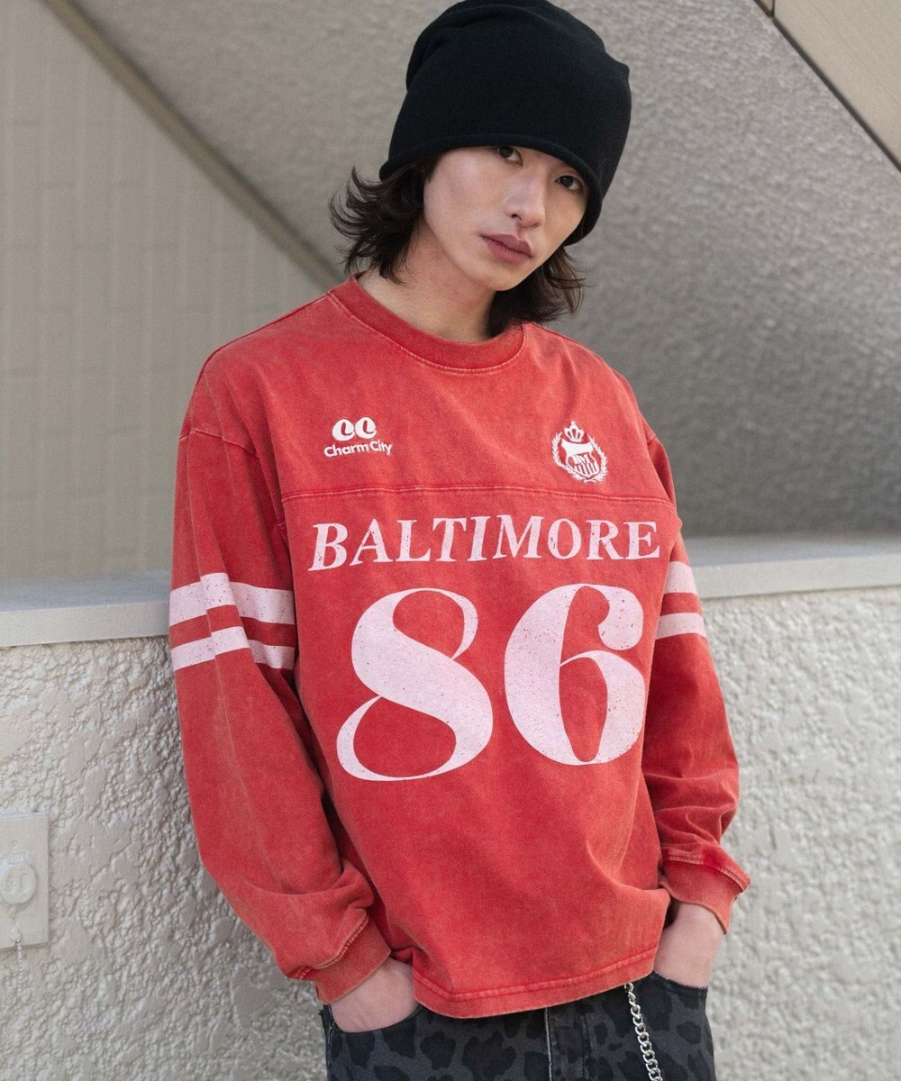 WEGO 【ユニセックス着用ITEM】ナンバリングT（長袖） 