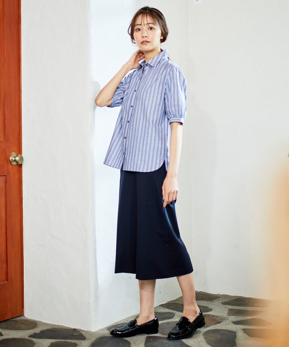 J.PRESS LADIES 【洗える】ライトカルゼハイゲージ スカート 