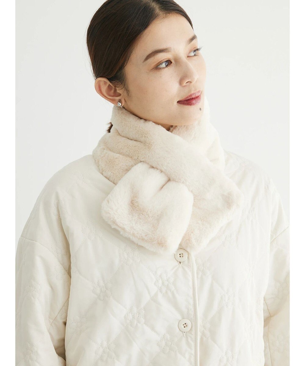 Green Parks カラーフェイクファーティペット 