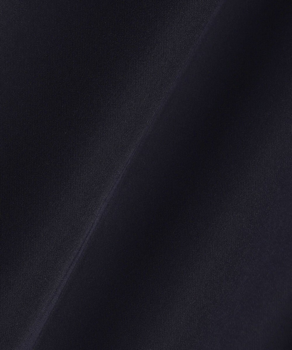 UNFILO 【ウエストゴム/セレモニー】ドライダブルクロス タックテーパードパンツ 