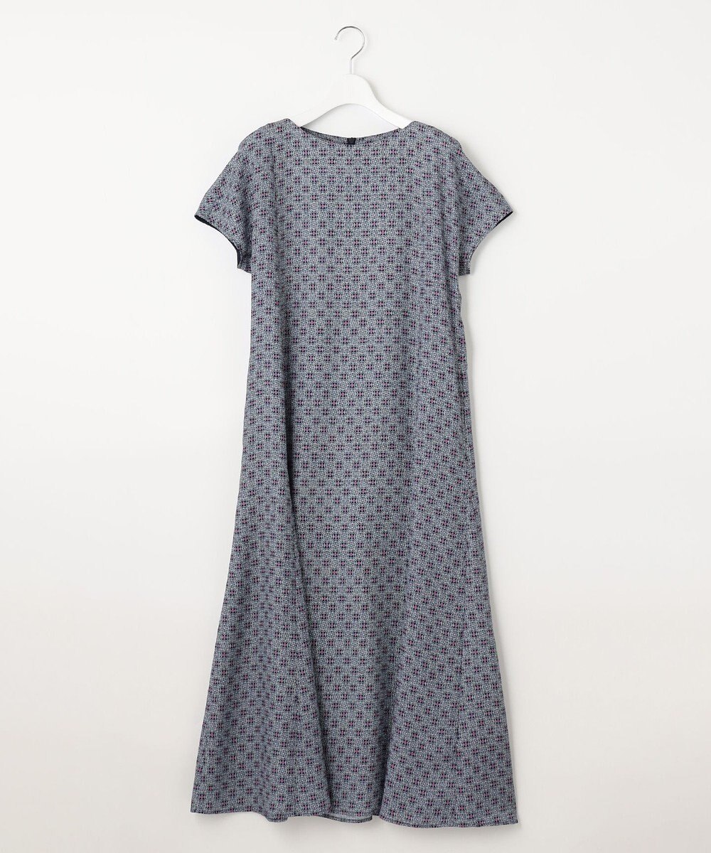 自由区 【洗える・XSサイズあり】アラベスクプリント  ワンピース 