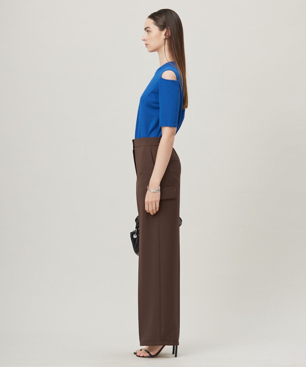 ICB 【接触冷感・UVカット・洗える】 VIS/NYハイゲージ デザインプルオーバー 