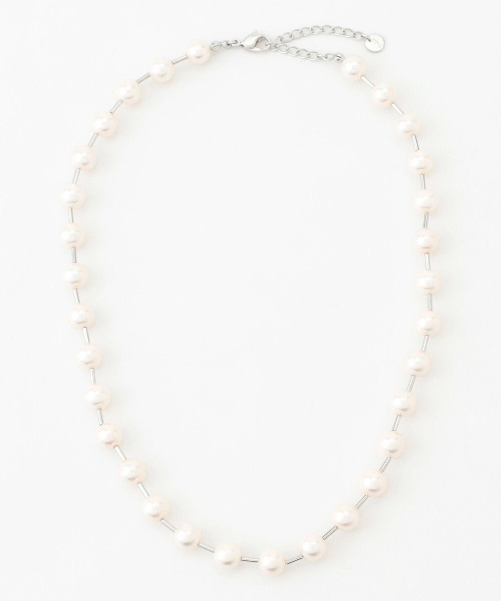 自由区 【カタログ掲載・セレモニー・新色追加】パールバー ネックレス 