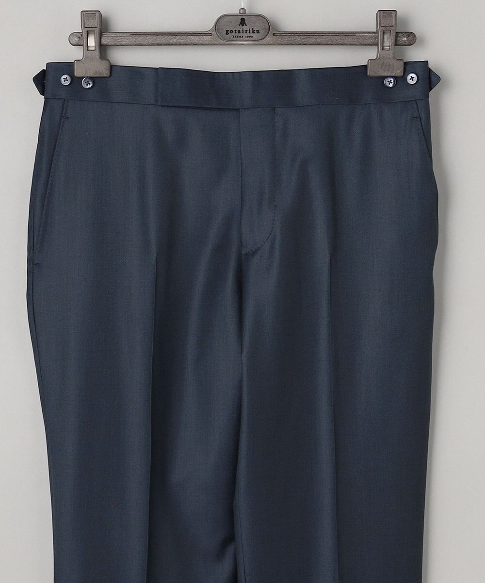 GOTAIRIKU シワになりにくい/通年素材【御幸毛織/みゆきけおり】Superio160 スーツ_ダークグリーン 