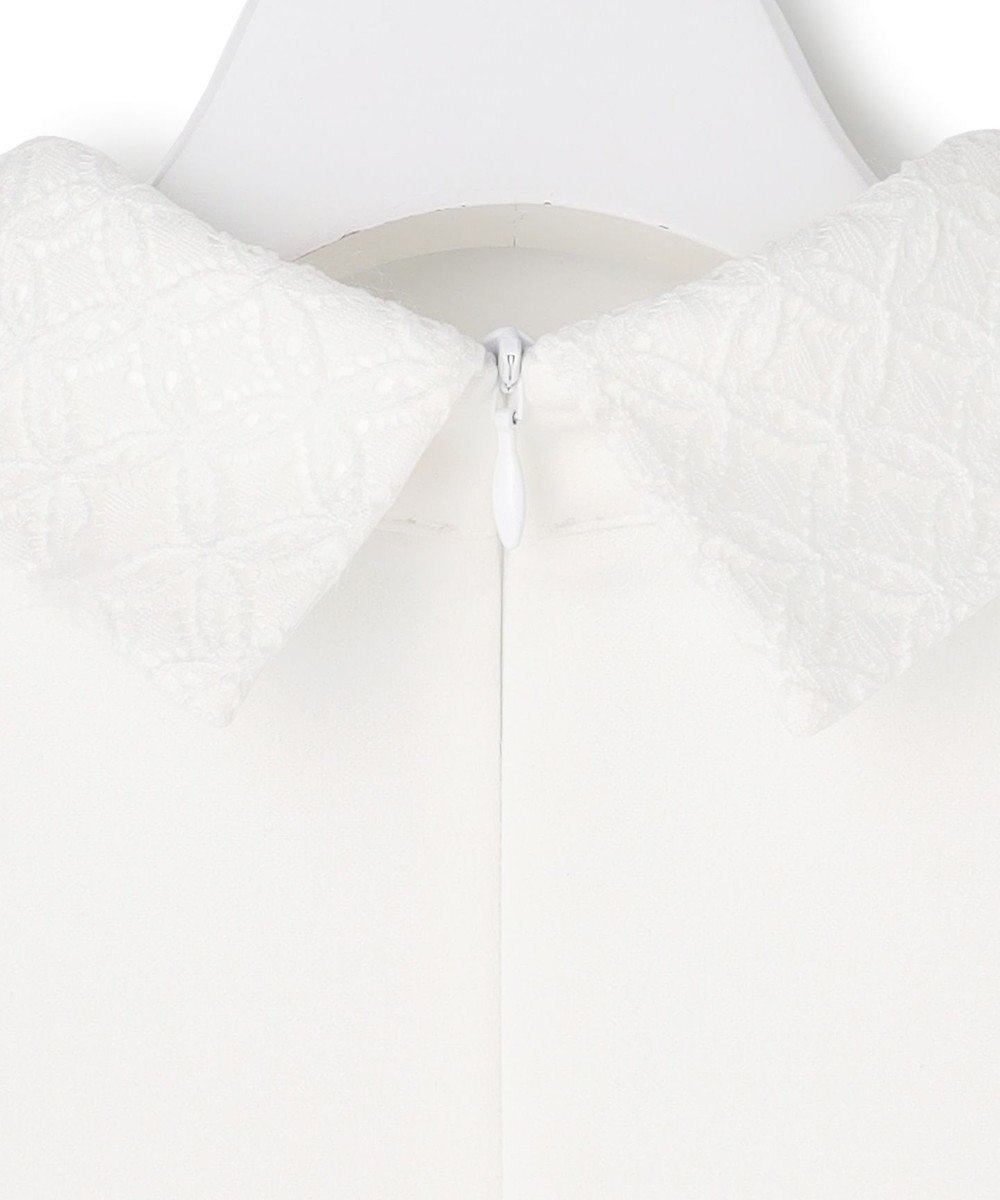 ICB L 【WEB限定カラーあり】マラボーテＷジョーゼット ボウタイ付きシャツカラートップス 