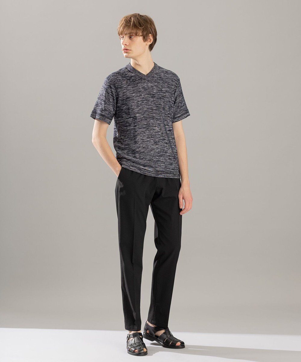 JOSEPH HOMME シャイニースラブブークレ ニットTシャツ 