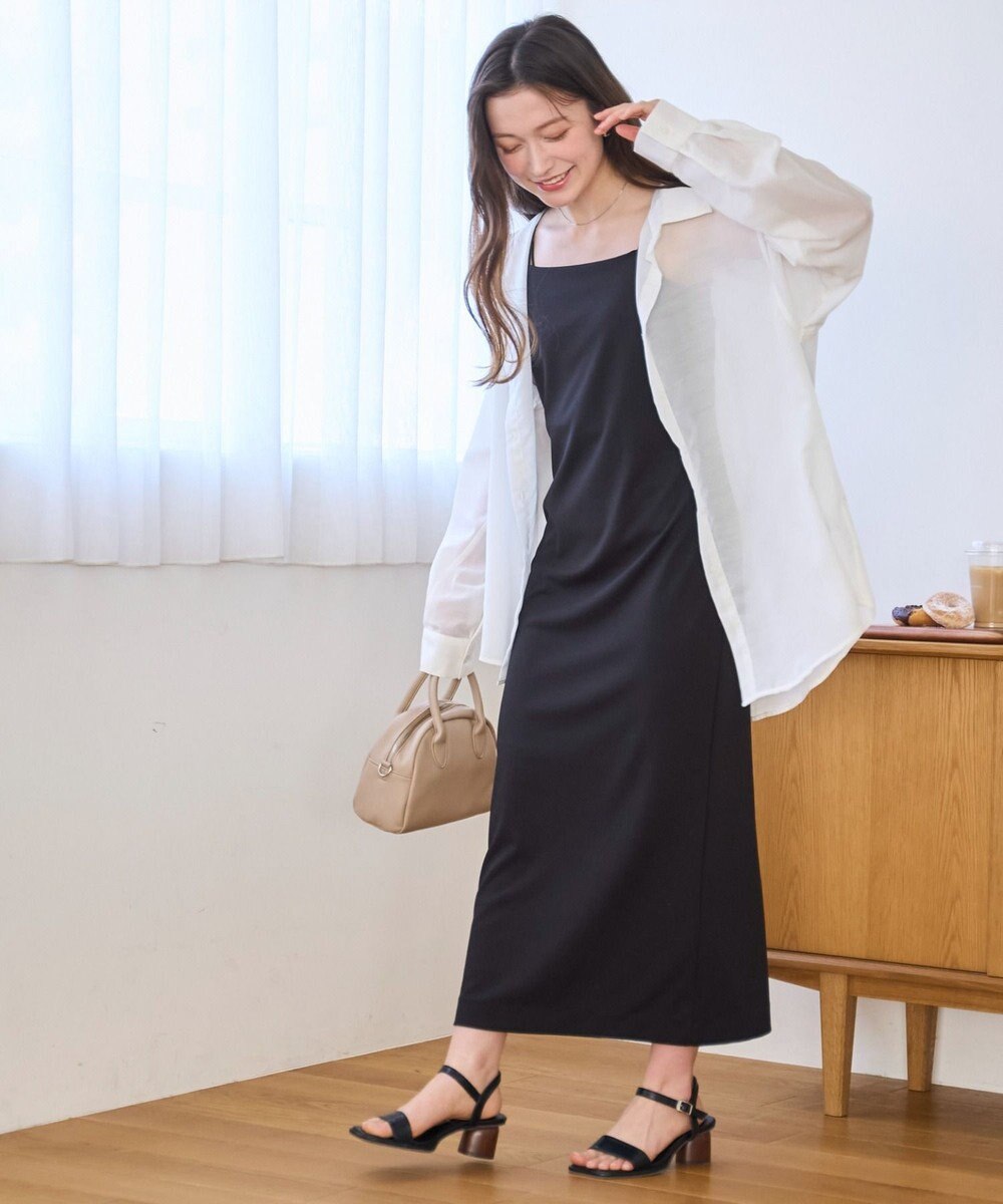 WEGO 【シワになりにくい/手洗い可】シアーBIGシャツ 