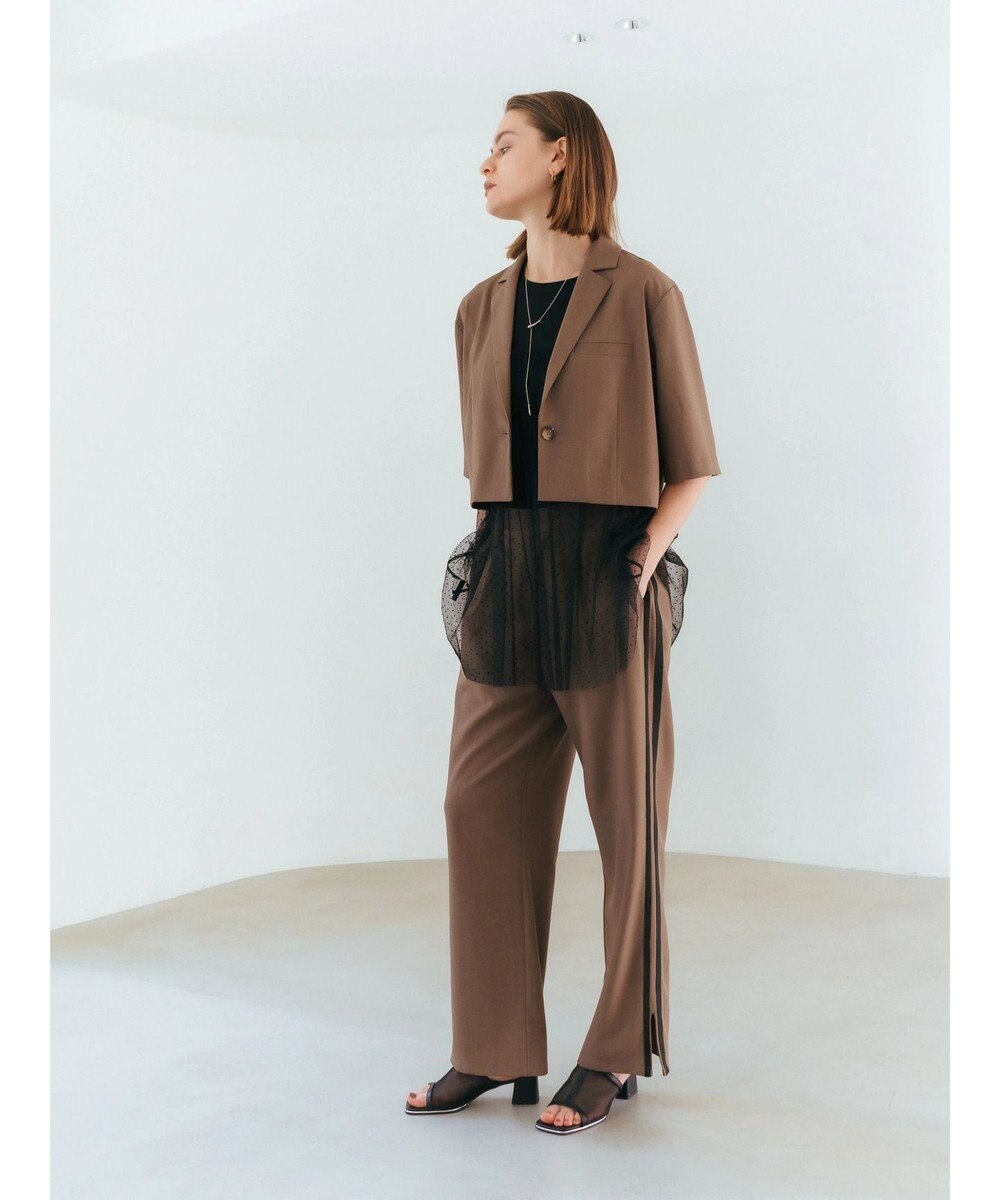 YECCA VECCA 【2点SET】マルチwayチュールオーバーキャミSET/Tee 