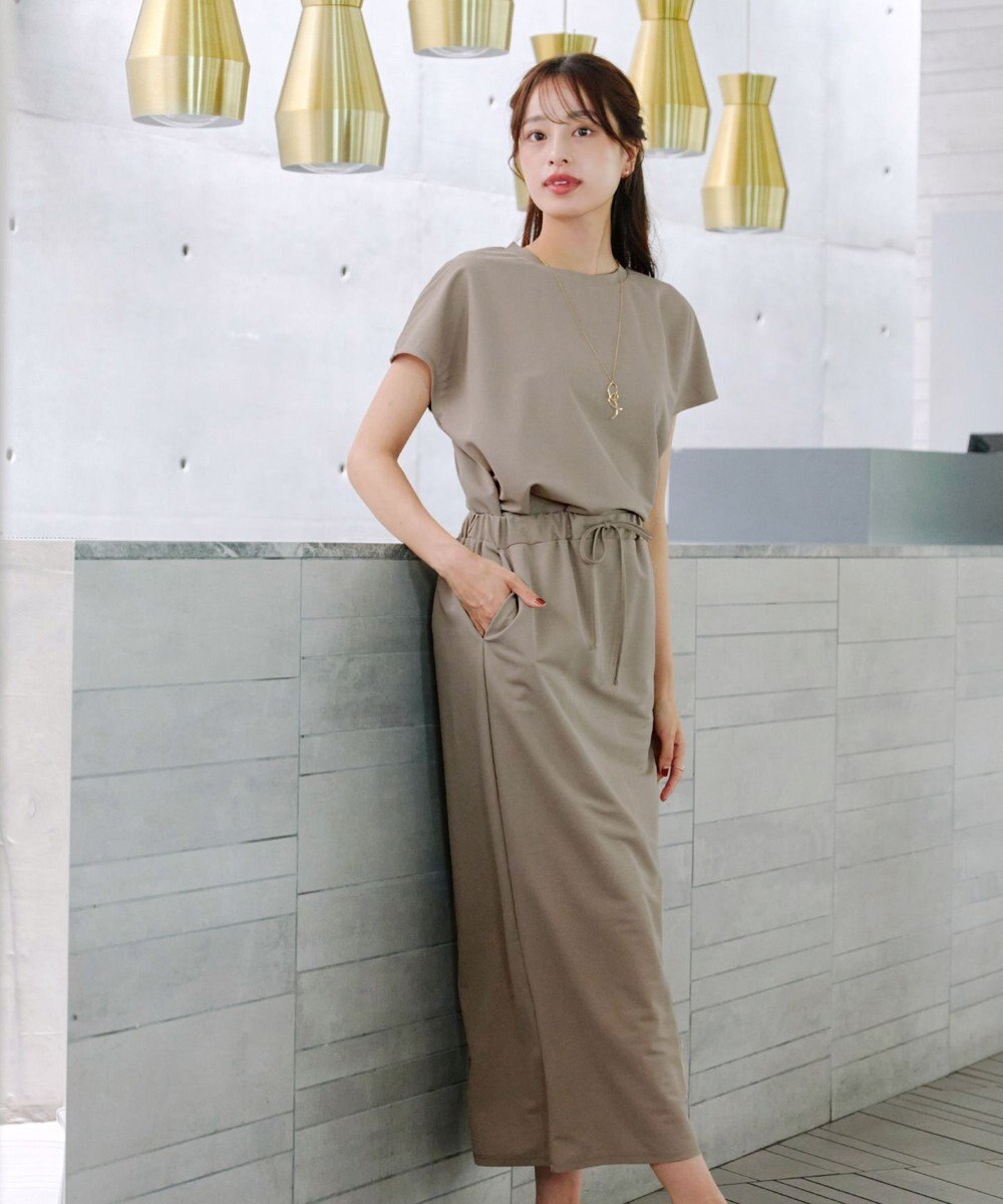 Tiaclasse 【選べる】フレア＆タイトカノコスカート 