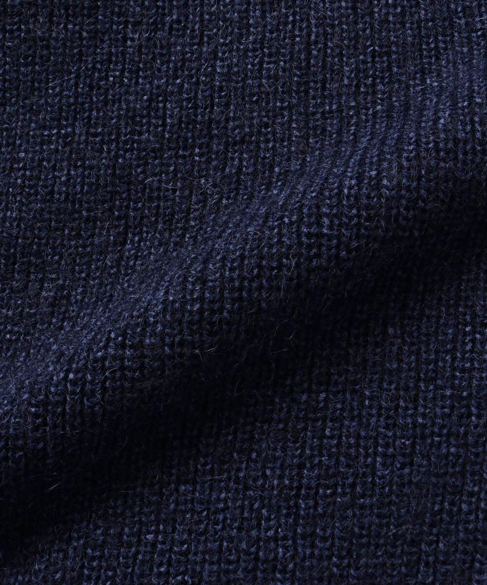 WHITE MAILS 【UNISEX】WASHI&MOHAIR RIB KNIT OVERSIZED カーディガン 