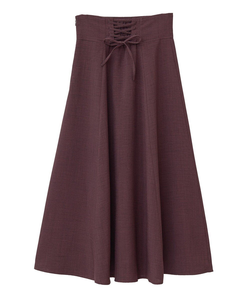 earth music&ecology バックレースアップスカート 