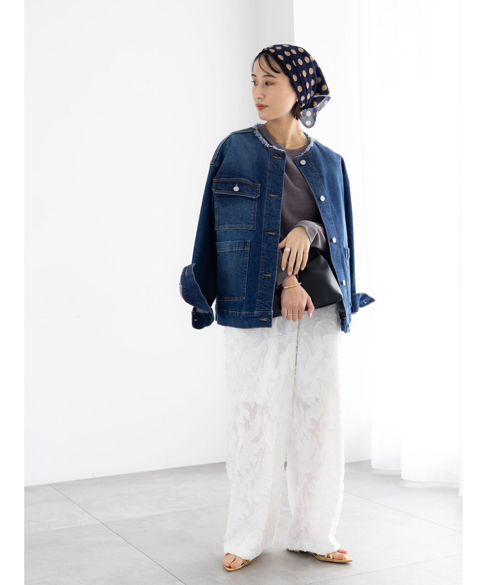 Te chichi カットジャガードパンツ(セットアップ可) 