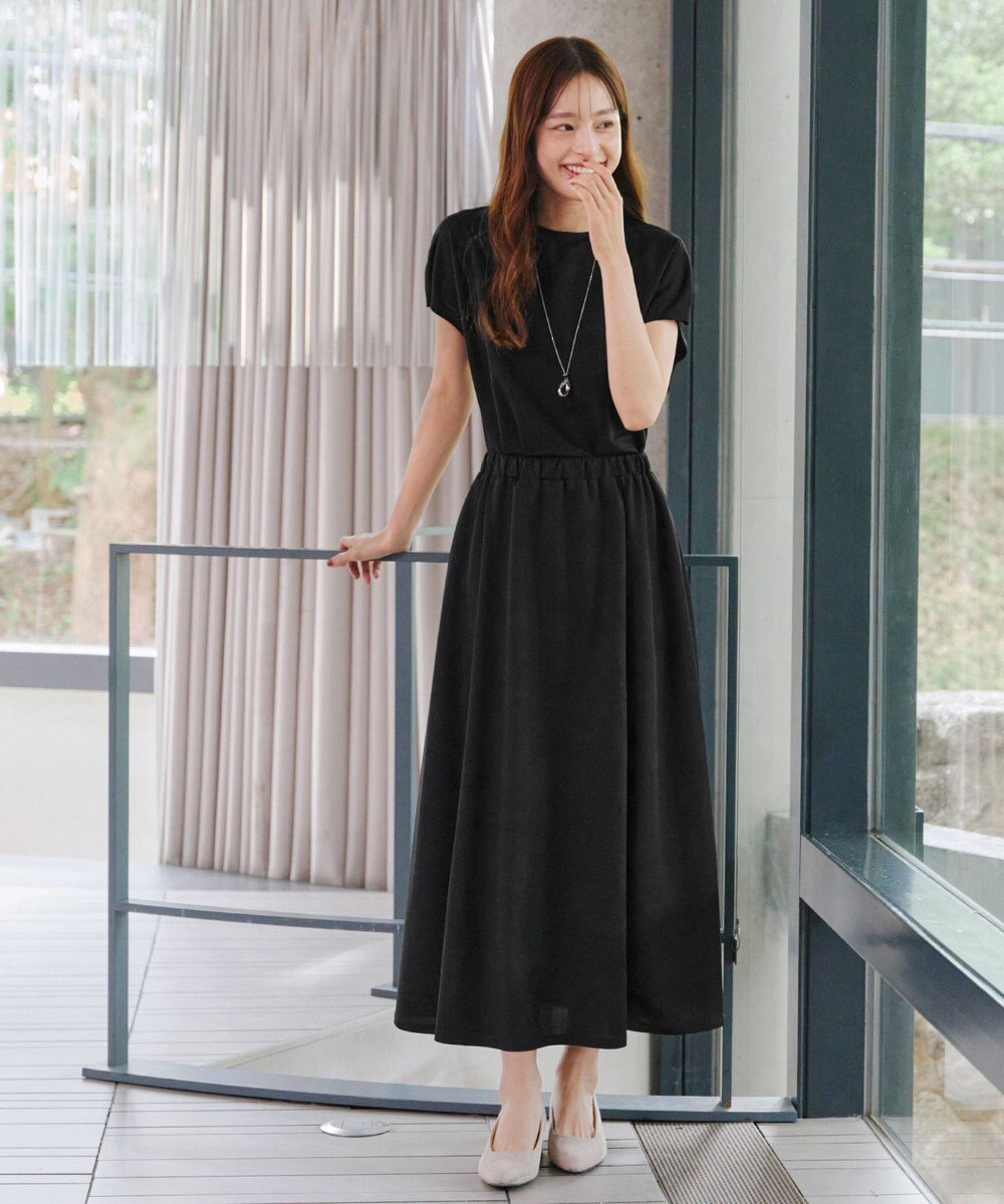 Tiaclasse 【選べる】フレア＆タイトカノコスカート 