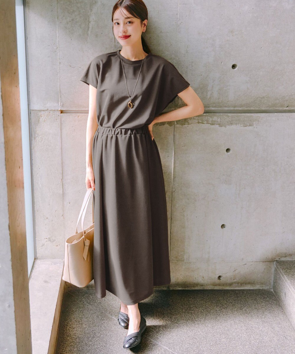 Tiaclasse 【選べる】フレア＆タイトカノコスカート 