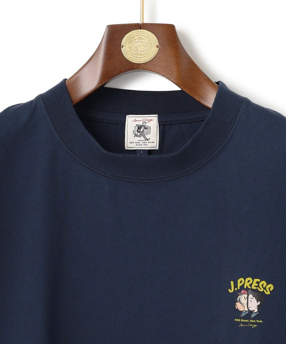 J.PRESS MEN 【AaronChang】【UNISEX】ワンポイント Ｔシャツ 