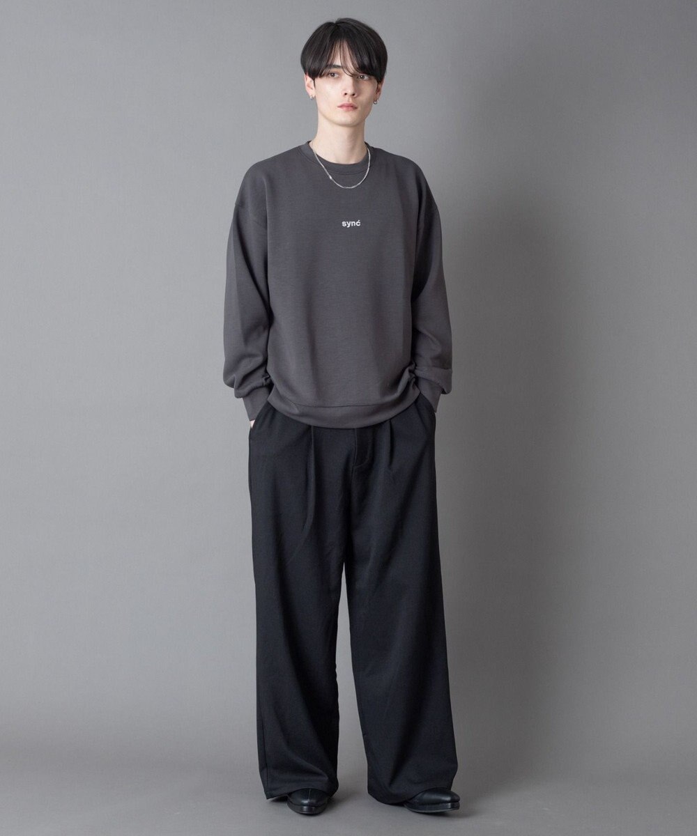 WEGO 【ユニセックス着用ITEM】アクセ付きフォトグラフィックプルオーバー 