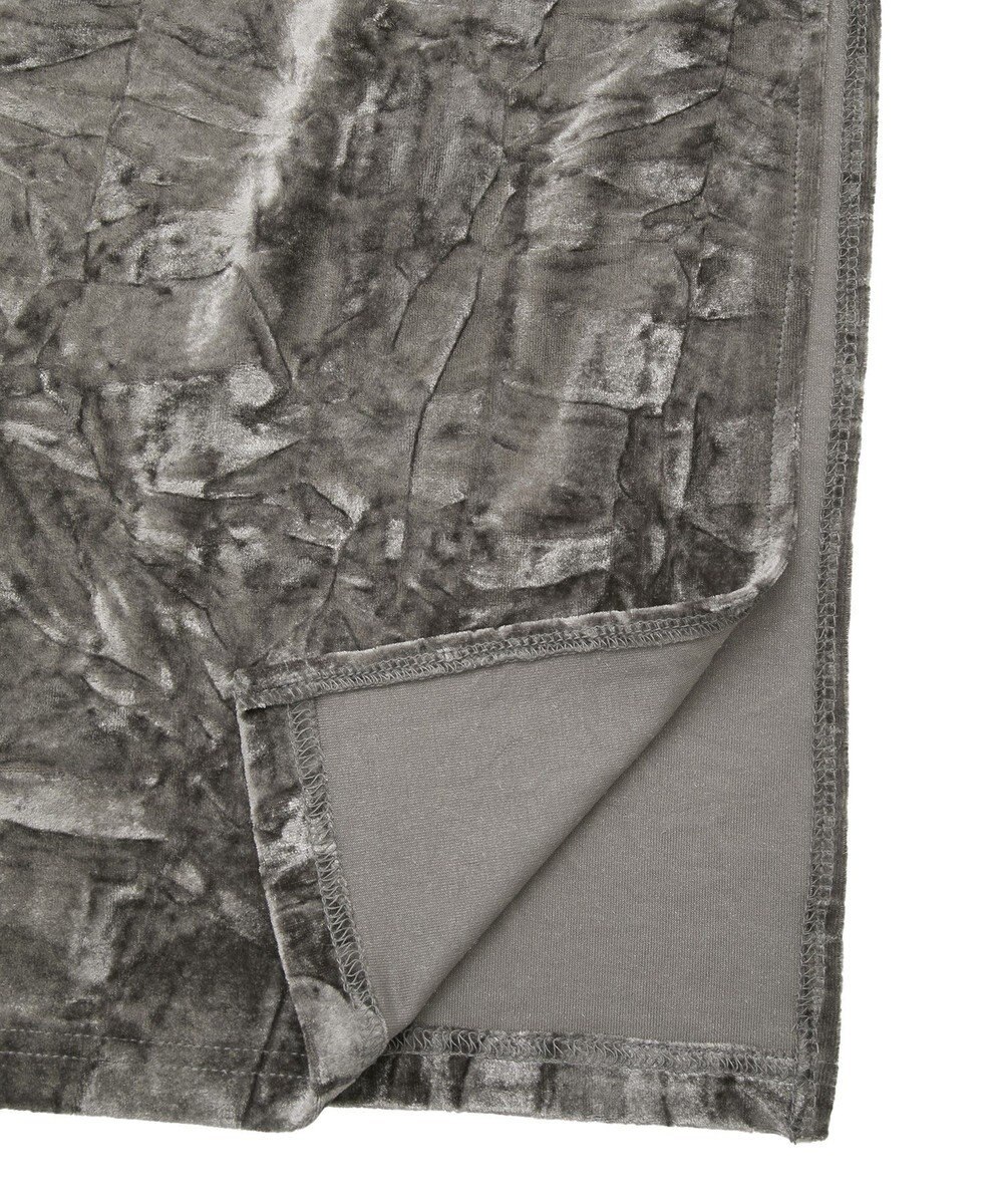 CRAFT STANDARD BOUTIQUE クラッシュベロアサイドスリットスカート 